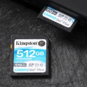Picture of Kingston Technology Canvas Go! Plus 512GB SDXC Canvas Go Plus 170R C10 UHS-I U3 V30