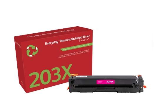 Picture of Everyday ™ Magenta Remanufactured Toner by Xerox compatible with HP 203X (CF543X), High capacity