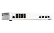 Picture of QNAP QSW-M2108-2C network switch Managed L2 2.5G Ethernet (100/1000/2500) Grey, White