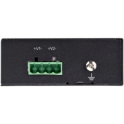 Picture of StarTech.com Industrial Gigabit PoE Splitter - 90W High Speed Power over Ethernet PoE+++ Splitter - 12-48V DC Splitter 802.3bt - LAN/RJ45 Ultra PoE to DC Adapter - -40C to +75C