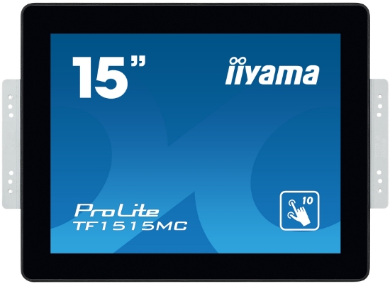 Picture of iiyama TF1515MC-B2 Signage Display 38.1 cm (15") LED 350 cd/m² XGA Black Touchscreen