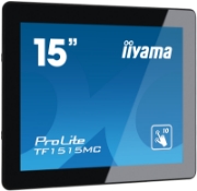 Picture of iiyama TF1515MC-B2 Signage Display 38.1 cm (15") LED 350 cd/m² XGA Black Touchscreen