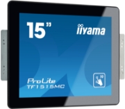 Picture of iiyama TF1515MC-B2 Signage Display 38.1 cm (15") LED 350 cd/m² XGA Black Touchscreen