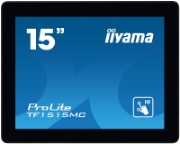 Picture of iiyama TF1515MC-B2 Signage Display 38.1 cm (15") LED 350 cd/m² XGA Black Touchscreen