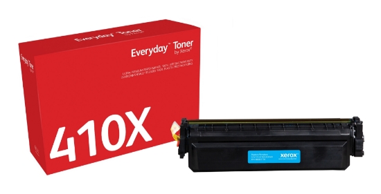 Picture of Everyday ™ Cyan Toner by Xerox compatible with HP 410X (CF411X), High capacity