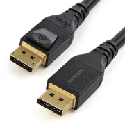 Picture of StarTech.com 4 m VESA Certified DisplayPort 1.4 Cable - 8K 60Hz HBR3 HDR - 13 ft Super UHD DisplayPort to DisplayPort Monitor Cord - Ultra HD 4K 120Hz DP 1.4 Slim Video Cable M/M DP Connector