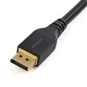 Picture of StarTech.com 4 m VESA Certified DisplayPort 1.4 Cable - 8K 60Hz HBR3 HDR - 13 ft Super UHD DisplayPort to DisplayPort Monitor Cord - Ultra HD 4K 120Hz DP 1.4 Slim Video Cable M/M DP Connector
