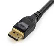 Picture of StarTech.com 4 m VESA Certified DisplayPort 1.4 Cable - 8K 60Hz HBR3 HDR - 13 ft Super UHD DisplayPort to DisplayPort Monitor Cord - Ultra HD 4K 120Hz DP 1.4 Slim Video Cable M/M DP Connector