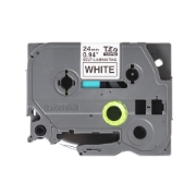 Picture of Brother TZESL251 label-making tape Black on white