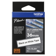 Picture of Brother TZE-SL261 label-making tape Black on white