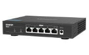 Picture of QNAP QSW-1105-5T network switch Unmanaged Gigabit Ethernet (10/100/1000) Black