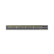 Picture of Zyxel GS2220-50HP-EU0101F network switch Managed L2 Gigabit Ethernet (10/100/1000) Power over Ethernet (PoE) Black