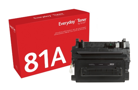 Picture of Everyday ™ Black Toner by Xerox compatible with HP 81A (CF281A), Standard capacity