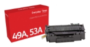 Picture of Everyday ™ Black Toner by Xerox compatible with HP 49A 53A (Q5949A/ Q7553A), Standard capacity