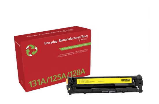 Picture of Everyday Remanufactured Everyday™ Yellow Remanufactured Toner by Xerox compatible with HP 131A (CF212A), Standard capacity