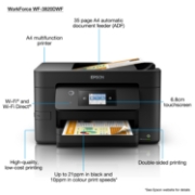 Picture of Epson WorkForce Pro WF-3820DWF Inkjet A4 4800 x 2400 DPI 21 ppm Wi-Fi