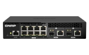 Picture of QNAP QSW-M2108R-2C network switch Managed L2 2.5G Ethernet (100/1000/2500) Power over Ethernet (PoE) Black