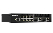 Picture of QNAP QSW-M2108R-2C network switch Managed L2 2.5G Ethernet (100/1000/2500) Power over Ethernet (PoE) Black