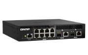 Picture of QNAP QSW-M2108R-2C network switch Managed L2 2.5G Ethernet (100/1000/2500) Power over Ethernet (PoE) Black