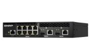 Picture of QNAP QSW-M2108R-2C network switch Managed L2 2.5G Ethernet (100/1000/2500) Power over Ethernet (PoE) Black
