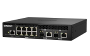 Picture of QNAP QSW-M2108R-2C network switch Managed L2 2.5G Ethernet (100/1000/2500) Power over Ethernet (PoE) Black
