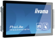 Picture of iiyama ProLite TF2234MC-B7X computer monitor 54.6 cm (21.5") 1920 x 1080 pixels Full HD LED Touchscreen Multi-user Black