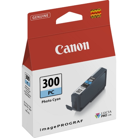 Picture of Canon PFI-300PC Photo Cyan Ink Cartridge