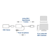 Picture of ACT USB-C 3.0 Extension Signal Booster cable, 5 meters