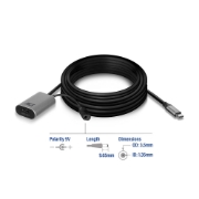 Picture of ACT USB-C 3.0 Extension Signal Booster cable, 5 meters