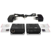 Picture of ACT HDMI over CATx extender set up to 100 meter