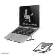 Picture of Neomounts NSLS085GREY Laptop stand 10-17" - foldable - compact - universal