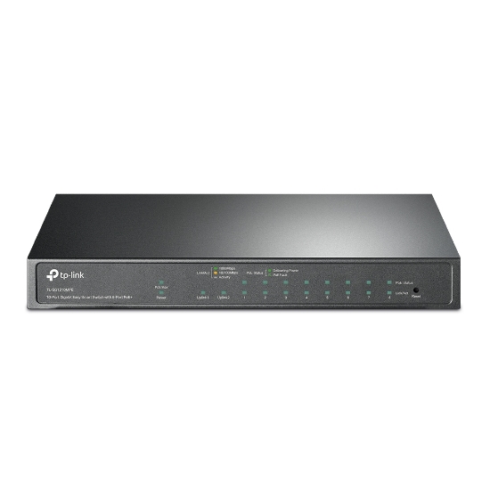 Picture of TP-Link 10-Port Gigabit Easy Smart Switch with 8-Port PoE+