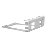 Picture of StarTech.com Laptop Stand - 2-in-1 Laptop Riser Stand or Vertical Stand - Ideal for Ultrabooks & MacBook Pro/Air - Ergonomic Angled Notebook Holder for Office Desk - Silver, Aluminum