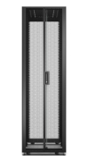Picture of APC Easy Rack, 42U, Black, With Roof, Castors, Feet, 4 Brackets, and Side Panels, No Bottom, 1991H x 600W x 1200D mm