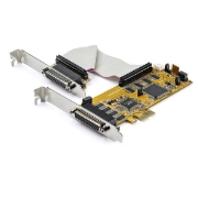 Picture of StarTech.com 8-Port PCI Express RS232 Serial Adapter Card, PCIe RS232 Serial Card, 16C1050 UART, Low Profile Serial DB9 Controller/Expansion Card, 15kV ESD Protection, Windows Only - TAA