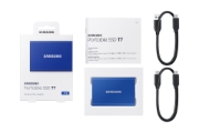 Picture of Samsung Portable SSD T7 2 TB USB Type-C 3.2 Gen 2 (3.1 Gen 2) Blue