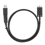Picture of Targus ACC1133GLX USB cable USB 3.2 Gen 1 (3.1 Gen 1) 1 m USB C Black