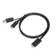Picture of Targus ACC1133GLX USB cable USB 3.2 Gen 1 (3.1 Gen 1) 1 m USB C Black