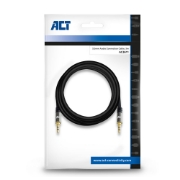 Picture of ACT 3 meters High Quality stereo audio connection cable 3.5 mm jack male - male