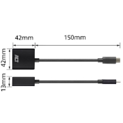 Picture of ACT USB-C to VGA adapter