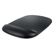Picture of StarTech.com Mouse Pad with Hand rest, 6.7x7.1x 0.8in (17x18x2cm), Ergonomic Mouse Pad with Wrist Support, Desk Wrist Pad w/ Non-Slip PU Base, Cushioned Gel Mouse Pad w/ Palm Rest
