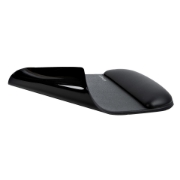 Picture of StarTech.com Mouse Pad with Hand rest, 6.7x7.1x 0.8in (17x18x2cm), Ergonomic Mouse Pad with Wrist Support, Desk Wrist Pad w/ Non-Slip PU Base, Cushioned Gel Mouse Pad w/ Palm Rest
