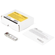 Picture of StarTech.com HPE J9153D Compatible SFP+ Module - 10GBASE-ER - 10GbE Single Mode Fiber Optic Transceiver - 10GE Gigabit Ethernet SFP+ - LC 40km - 1550nm - DDM HPE 2530, 2540, 2910al