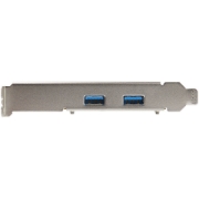 Picture of StarTech.com 2-Port USB PCIe Card with 10Gbps/port - USB 3.1/3.2 Gen 2 Type-A PCI Express 3.0 x2 Host Controller Expansion Card - Add-On Adapter Card - Full/Low Profile - Windows & Linux