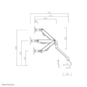 Picture of Neomounts monitor desk mount