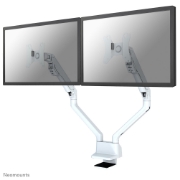 Picture of Neomounts FPMA-D750DWHITE2 Monitor arm 10-32" - gas spring - Topfix - 180°-stop