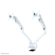 Picture of Neomounts FPMA-D750DWHITE2 Monitor arm 10-32" - gas spring - Topfix - 180°-stop