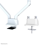 Picture of Neomounts FPMA-D750DWHITE2 Monitor arm 10-32" - gas spring - Topfix - 180°-stop