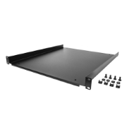 Picture of StarTech.com 1U Server Rack Shelf - Universal Rack Mount Cantilever Shelf for 19" Network Equipment Rack & Cabinet - Durable Design - Weight Capacity 55lb/25kg - 20" Deep Tray