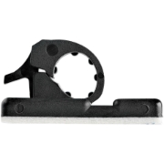 Picture of StarTech.com 100 Adhesive Cable Management Clips Black - Network/Ethernet/Office Desk/Computer Cord Organizer - Sticky Cable/Wire Holders - Nylon Self Adhesive Clamp UL/94V-2 Fire Rated
